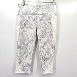 Lululemon Breezy Dot Crop Jasmine White Multi / White Women's Size 12